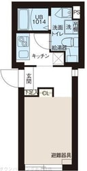 レピュア北千住レジデンスの物件間取画像